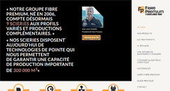 Desktop Screenshot of fibrepremium.fr